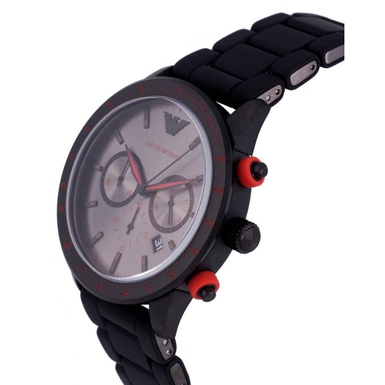Emporio Armani Mario Chronograph Grey Dial Quartz AR11392 Men