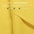 thumbnail image 2 of Flxxie 2 Pack Brushed Microfiber Toddler Pillowcases with Envelope Closure, Super Soft and Cozy Travel Pillow Covers, 14" x 20", Fits Pillows Sized 12"x16" 13"x18" 14"x19", Yellow, 2 of 5