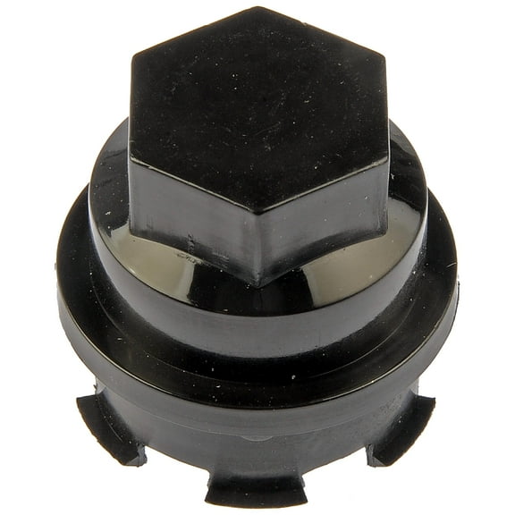 Dorman 611-623 Wheel Fastener Cover for Specific Chevrolet / GMC Models, Black (Pack of 5)