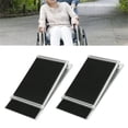 thumbnail image 3 of HLONK Rampe d'Entrée en Aluminium pour Fauteuils Roulants 1 Paire Rampe de Seuil Entrée de Fauteuil Roulant Alliage d'Aluminium Accès de Mobilité Réglable pour Maison Salle de Bain, 3 of 9