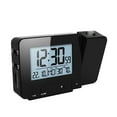 thumbnail image 1 of Bedroom Projector Alarm Clock with Thermometer, Hygrometer, Digital Project Ceiling Clock, Dimmable LED Display, USB Charger, 180° Rotation, Dual Alarms, 12/24 Hour Snooze Function, 1 of 8