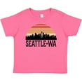 thumbnail image 3 of Inktastic Seattle Washington Skyline Sunset Boys or Girls Baby T-Shirt, 3 of 5