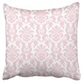 thumbnail image 1 of BOSDECO Light Pink Flower Pattern Homes Pillow Case Pillow Cover 20x20 inch, 1 of 1