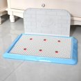 thumbnail image 4 of Pet Litter Tray, Dog Potty Toilet Loo Training Pads Holder, Kitten with Fence Dog for Small Animals Small Medium Large Dogs, 4 of 7