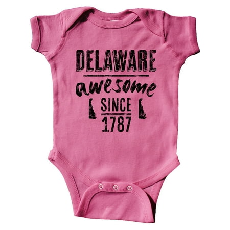 

Inktastic Delaware Awesome Since 1787 Gift Baby Boy or Baby Girl Bodysuit