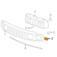 thumbnail image 5 of for H3 Front Grille Plastic Clip Retainer 11561829, 5 of 5