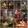 thumbnail image 2 of Pintura Vintage de John William Waterhouse, póster, círculo mágico, bruja, arte de pared, lienzo, Jason y Medea, impresiones, imágenes misteriosas paganas, 2 of 4