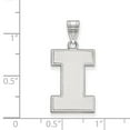 thumbnail image 2 of 10k White Gold LogoArt University of Illinois Large Pendant, 2 of 2