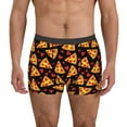 thumbnail image 4 of Wukai Cartoon Pizza Print Men’s Underwear Breathable Boxer Briefs,&nbsp;Moisture Wicking & Breathable-Large, 4 of 7