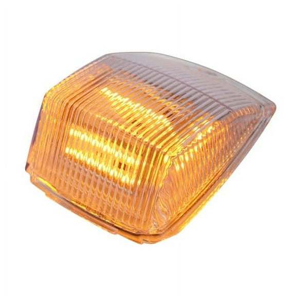 United Pacific 39972 Truck Cab Light 36 Led Square, Amber Led/Clear Lens