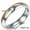 Black, variant on 4/6mm Black/Rose Gold Band Men Women's Stainless Steel CZ Couple Rings Size 5-12