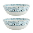 thumbnail image 4 of Fitz and Floyd Sicily Blue Serve Bowls Salt P Set, 4 of 11