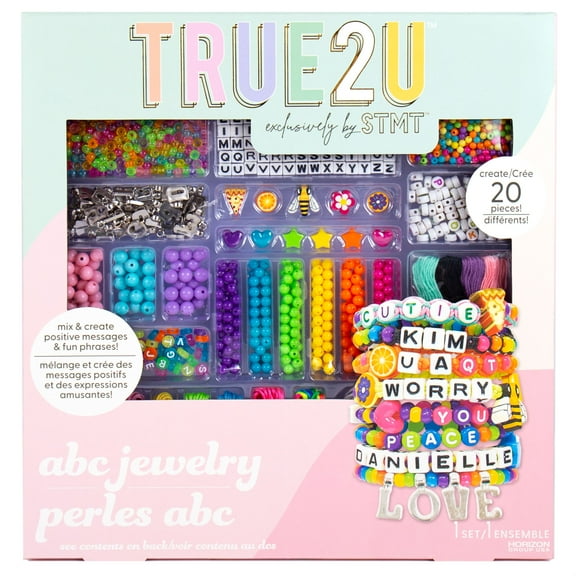 STMT Tru2U ABC Jewelry Kit, 8 Pack