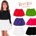 thumbnail image 5 of Kleverkids Toddler Baby Girls Embroidery Bubble Skirt – Peruvian Pima Cotton, Balloon Skirt, Elastic Waist, Pull-On, Solid Colors – White, 5, 5 of 5