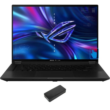 ASUS ROG Flow X16 GV601 Gaming/Entertainment Laptop (AMD Ryzen 9 6900HS 8-Core, 16.0in 165Hz Touch Wide QXGA (2560x1600), NVIDIA GeForce RTX 3060, Win 10 Pro) with DV4K Dock