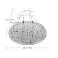 thumbnail image 4 of Langgg Réchaud de Camping Pliant Support en Acier Inoxydable pour 4 Tranches, 4 of 6
