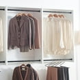 thumbnail image 4 of Devi White Freestanding Walk in Wood Closet System, 4 of 6