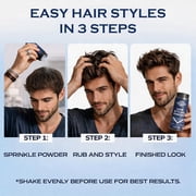 THEMANCODE Hair Styling Powder for Men & Son, Volumizing & Texturizing Powder, Long-Lasting Invisible Hold, Non-Sticky, Best for Short to Medium Hair, Father’s Day Gift for Him, Dad & Son, 1 oz