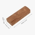 thumbnail image 4 of Unique Bargains 1 Pc Tie-dye EyeGlasses Case Portable Eyeglasses Storage Coffee Color, 4 of 5
