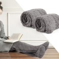 thumbnail image 4 of Over Knee Fuzzy Socks high Plush Stockings Fuzzy Long Leg Warmers Winter Home Fluffy Sleeping Socks, 4 of 8