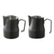 thumbnail image 5 of Espumador de leche de acero inoxidable para capuchino, café y latte Negro 500ml Negro 350ml, 5 of 9
