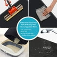 thumbnail image 3 of Double Layer Cat Litter Mat Waterproof Urine Proof Kitty Litter Mat Honeycomb Litter Box Mat Soft Non slip Cat Litter Mat, 3 of 5