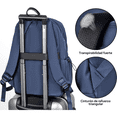 thumbnail image 5 of Mochila Multifuncional Informal De Moda Con Puerto Usb Azul, 5 of 5