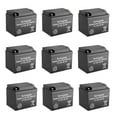 thumbnail image 1 of BatteryGuy Sunnyway SW-12260 replacement 12V 26Ah battery - BatteryGuy brand equivalent (qty of 9), 1 of 7