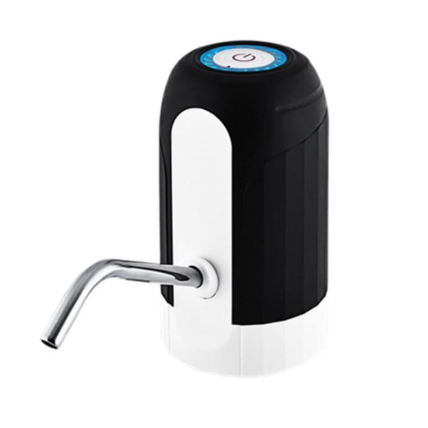 5 white Dispensador de agua eléctrico, bomba de agua potable automática con carga USB