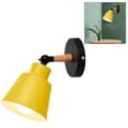 thumbnail image 3 of Enchufe de lámpara de pared E27 Yinane Amarillo Luces de pared del dormitorio, 3 of 7