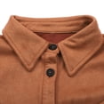 thumbnail image 4 of Western Jackets for Women Suede Fringe Jacket Tassel Long Sleeve Button Down Vintage Cowgirl Country Concert Outfits Fringe Suede Western Cowgirl Shirts Rodeo Tops Slim Fit Country Concert Jacket, 4 of 9