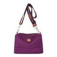 thumbnail image 1 of Bolsa bandolera de nailon de hombro de moda Moda portátil para el trabajo (púrpura) JShteea Para Estrenar, 1 of 6