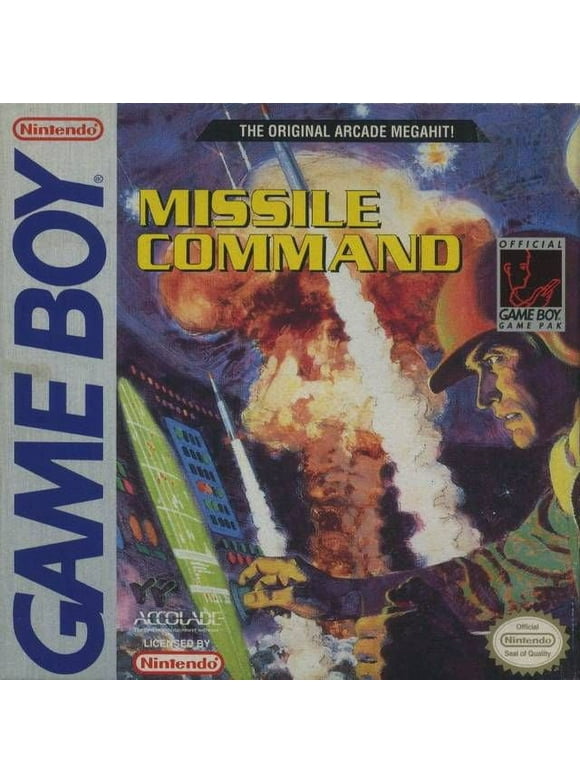 Missile Command - Nintendo Gameboy Original (Used)