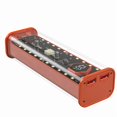 thumbnail image 1 of 21700 Battery Storage Box 4 Slots DIY Power Bank Box for 21700 Charger Dual USB Output TypeC Input Orange,1x 21700 Power Bank Case,Orange, 1 of 8