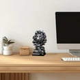 thumbnail image 5 of wtgtog Resin Lion Ornament, Resin Material Exquisite Craftsmanship, Unique Design Decorative, For Living Room Study & Bookcase, Animal Figurine, 5 of 6