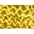 thumbnail image 1 of Ahgly Company Machine Washable Indoor Rectangle Abstract Yellow Modern Area Rugs, 3' x 5', 1 of 4
