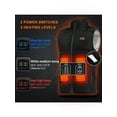 thumbnail image 3 of Sexy Dance Heated Vest For Men Women Unisex Electric Heated Coat with Power Bank USB Rechargeable Washable Heated Jacket Outdoor Fishing Hunting Waistcoat Hiking Vest, 3 of 10