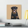 thumbnail image 3 of Rottweiler in Simplicity - Canvas, 3 of 10