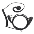 thumbnail image 1 of Auricador de oídos de alambre único, diseño de clip de sonido transparente k auricular de radio de radio 2 vías micrófonos empotrados portátiles Actorado con empuje para, 1 of 7