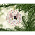thumbnail image 2 of Cornish Rex Cat Christmas Ceramic Ornament 2.8 in x 2.8 in, 2 of 3
