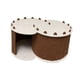 thumbnail image 4 of Cama de de gato de mascota de fieltro Casa de mascotas para gatos interiores para todas sofá portátiles resistente a los rasguños, 4 of 8