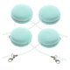 thumbnail image 5 of TEHAUX 4Ud Paños Limpiadores Para Pantallas Macaron Verde Claro Con Cordón Para Limpieza De Gafas Y Electrónicos, 5 of 8