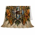 thumbnail image 2 of Tranquil Mallard Ducks Lake Wilderness Nature Scene Rustic, Peaceful Mountain Lake Scene, Warm Flannel Blanket for Cabin and Lodge, Outdoor Lovers Thanksgiving Gift, Rustic Home Decor, 2 of 9