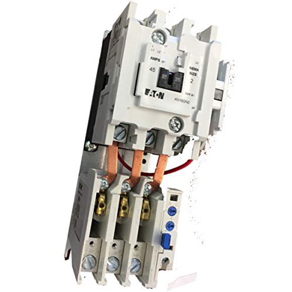 CUTLER HAMMER AN16GN0AB 110/120 VAC, Size 2, 3 Pole, Starter, 45 AMP, Freedom Series, 50/60 HZ, Non-REVERSING