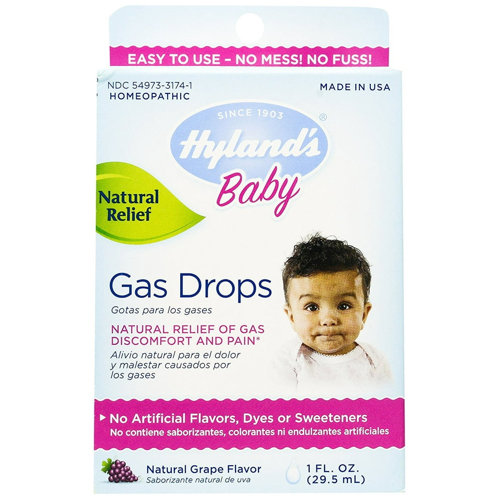 Hyland�s Baby Gas Drops, Natural Relief of Gas