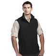 thumbnail image 1 of Tri-Mountain Performance Zeneth 6440 Soft Shell Vest, Small, Black/Black, 1 of 2
