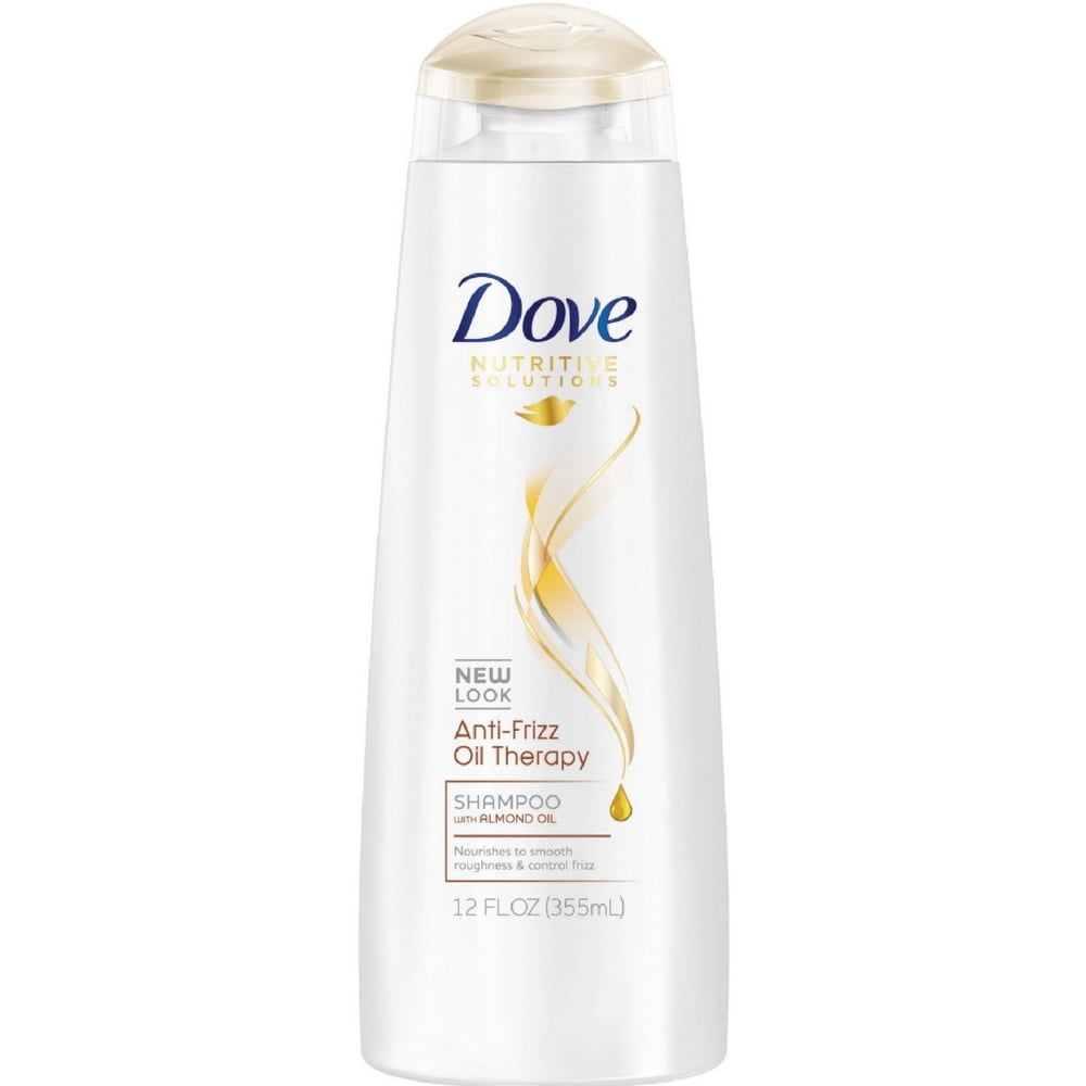 Dove AntiFrizz Oil Therapy Shampoo With Almond Oil 12 oz