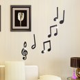 thumbnail image 3 of Pegatina de pared con espejo de moda con nota musical y personalidad creativa, 3 of 5