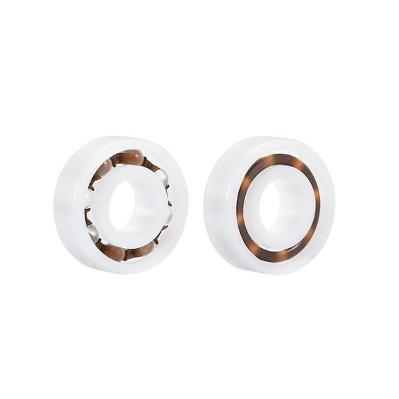698 Plastic Bearings 8x19x6mm Glass Ball Nylon Cage 2 pcs