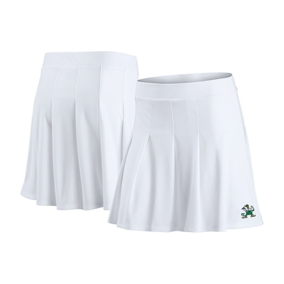 Women's Fanatics White Notre Dame Fighting Irish Heritage Primary Skirt